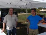 CORSA members Paul Demus and Erich Zahn are ready to help the scouts.